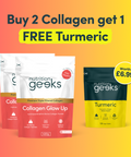 Limited Time Offer: Collagen & Turmeric 2 Month Bundle - Nutrition Geeks