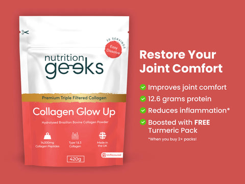Collagen Glow Up Powder-Nutrition Geeks