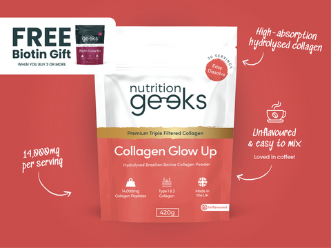 Collagen Glow Up Powder-Nutrition Geeks