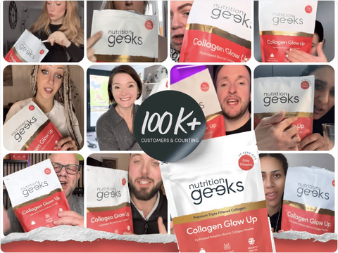 Collagen Glow Up Powder-Nutrition Geeks