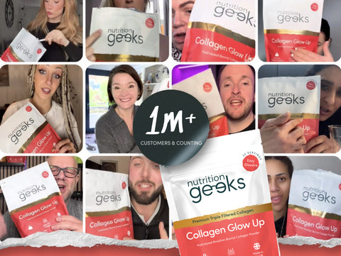 Collagen Glow Up Powder Subscription Test-Nutrition Geeks
