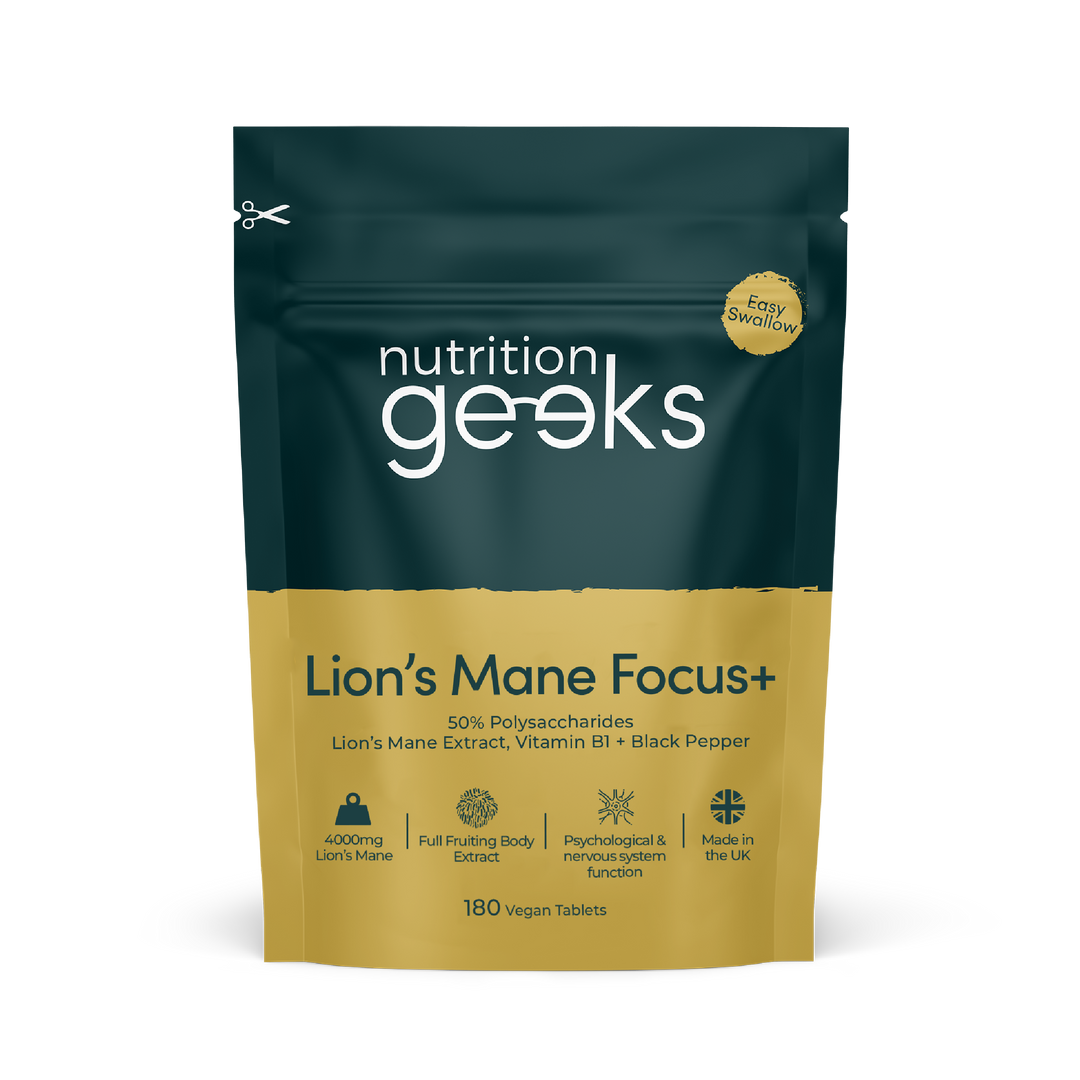 Lion s Mane Focus 4000mg Tablets 3 Months Supply Nutrition Geeks lion-s-mane-focus-4000mg-tablets-3-months-supply-nutrition-geeks
