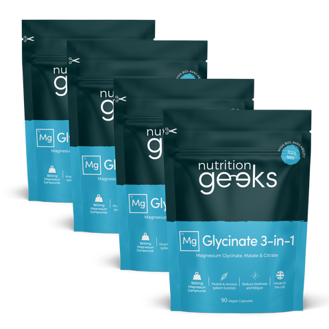 Magnesium Glycinate 3-in-1 (Bundle Product)-Nutrition Geeks