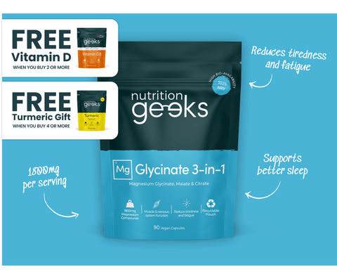 Magnesium Glycinate 3-in-1-Nutrition Geeks