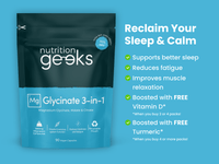 Magnesium Glycinate 3-in-1-Nutrition Geeks
