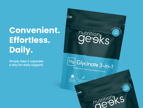 Magnesium Glycinate 3-in-1-Nutrition Geeks