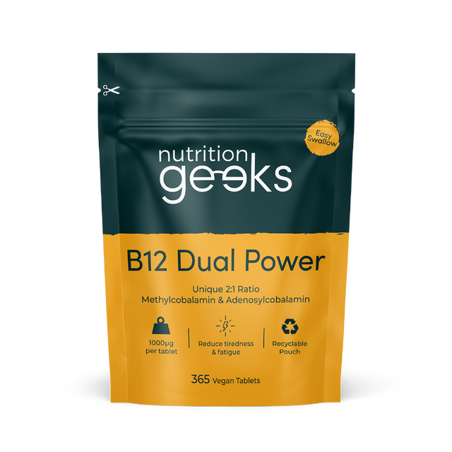 Nutrition Geeks Vitamin B12 Dual Power