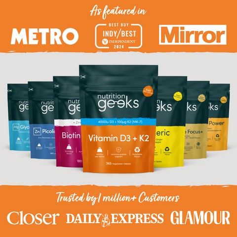 Vitamin D3 4000iu + K2-Nutrition Geeks